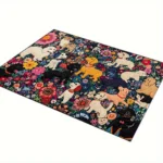 VIKAMA Cartoon Rug: Perfect for Home & Outdoor Style! - Image 3