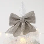 Elegant White Christmas Tree - 120/150/180 cm PVC Decor - Image 6