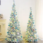 Snow Flocked Christmas Tree - 180 CM Holiday Decor - Image 2
