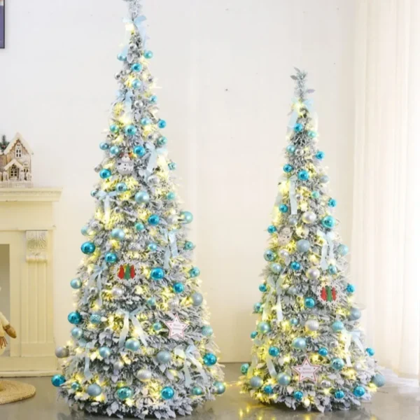 Snow Flocked Christmas Tree - 180 CM Holiday Decor