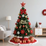Large Green PVC Christmas Tree Decoration Set for Home - Image 4