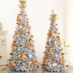 Snow Flocked Christmas Tree - 180 CM Holiday Decor - Image 6
