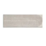 Soft Fluffy Bedside Mat – Minimalist Striped Serene Comfort - Image 4
