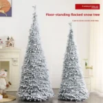 Snow Flocked Christmas Tree - 180 CM Holiday Decor - Image 5
