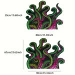 VIKAMA Waterproof Cartoon PVC Floor Mat for Home & Travel - Image 6