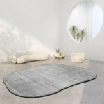 Custom Modern Polyester Rug: Washable, Anti-Slip & Vibrant! - Image 2